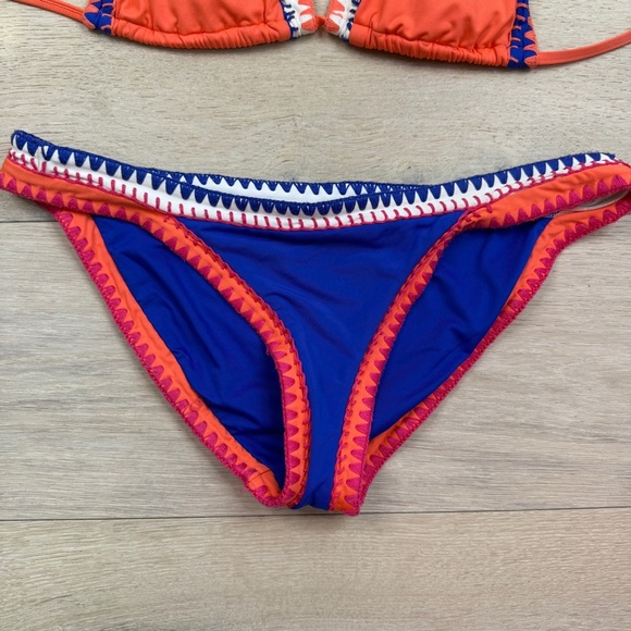 Seafolly Summer Vibe Bikini - Nectarine - Picture 7 of 9